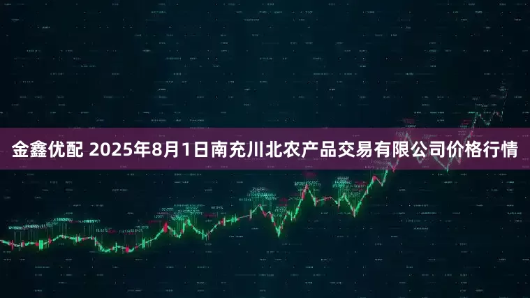 金鑫优配 2025年8月1日南充川北农产品交易有限公司价格行情